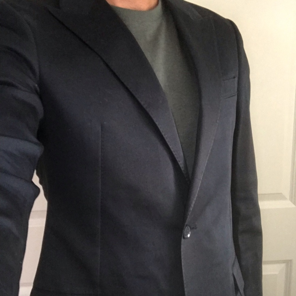 Perry Ellis blue blazer